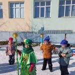 Как Зима Весне посох природы передавала!